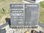 FILLIES Thomas 1939-1996