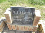 EKSTEEN Aletta 1910-1995