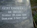 BRUIN Gert Cornelius, de 1890-1954 