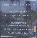 DREYER Hugo 1914-1975 & Ans HATTINGH 1918-2009