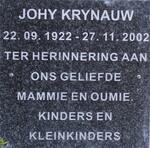 KRYNAUW Johy 1922-2002
