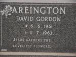 AREINGTON  David Gordon 1961-1963