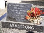 ARMSTRONG Alice 1901-1984