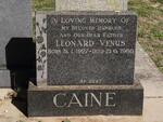 CAINE Leonard Venus 1927-1966