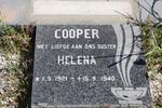 COOPER Helena 1921-1940