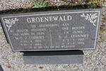 GROENEWALD M.C.J. 1913-1994 & S.J. 1912-1996
