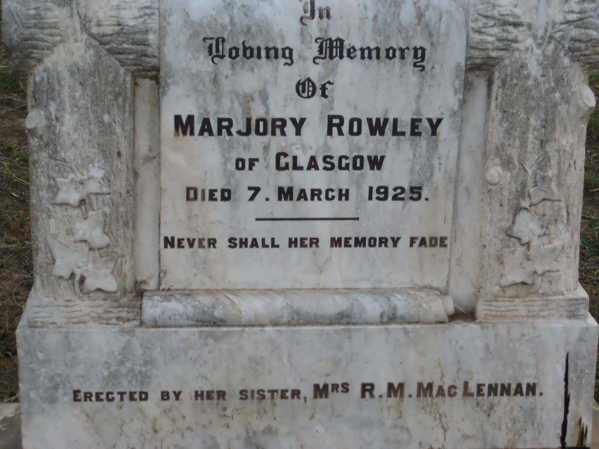 ROWLEY Marjory -1925