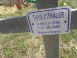 UITHALER Thys 1936-2009