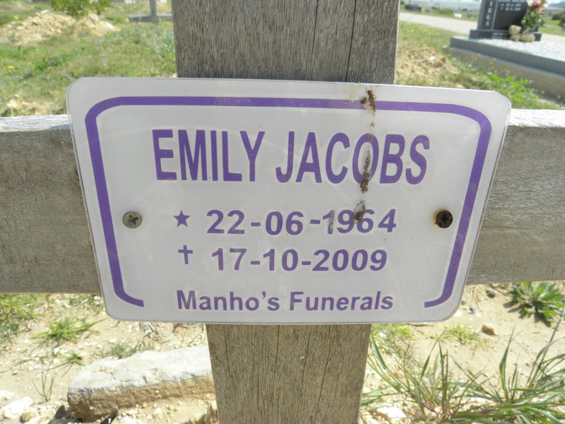 JACOBS Emily 1964-2009