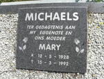 MICHAELS Mary 1928-1992