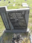 MICHAELS Matthew Robert James 1916-1989 & Joan Evelyn 1932-1990