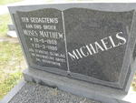 MICHAELS Moses Matthew 1959-1985