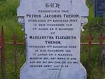 THERON Petrus Jacobus -1889 :: THERON Margaretha Elizabeth -1889