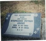 GROVE Stephanus Petrus 1881-1952
