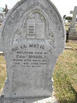 BRIDLE Sena Matilda 1837-1895