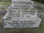 ALEXANDER Richard Vanes -1936 :: ALEXANDER Richard -1939
