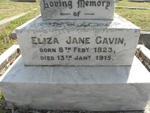 GAVIN Eliza Jane 1923-1915