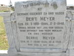 MEYER Bert 1901-1948 & Berrie 1898-1962