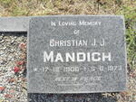 MANDICH Christian J.J. 1908-1973