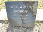 BOSHOFF W.J. Wollie 1937-1947