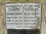 BOSHOFF Theodorus  Johannes 1851-1941 & Margrietha Maria 1897-1950