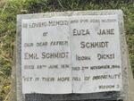 SCHMIDT Emil -1931 & Eliza Jane DICKS -1948