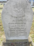 VILJOEN Allison 1933-1934