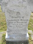 MALAN Claude V. 1893-1920