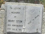 STOW Mary nee HORSBURGH -1965