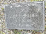 PHILLIPS Eliza P. 1915-1980