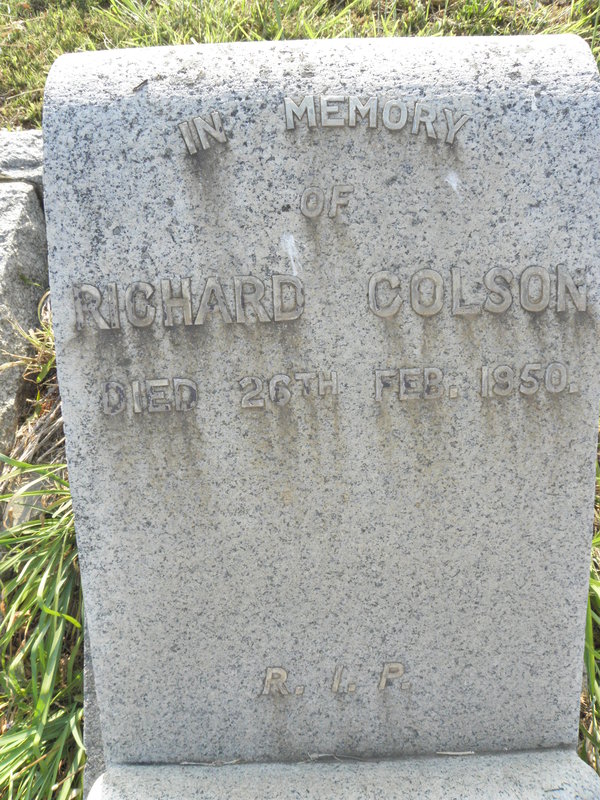 COLSON Richard -1950