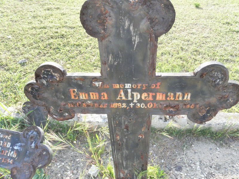 ALPERMANN Emma 1882-1882