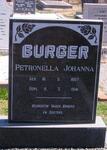 BURGER Petronella Johanna 1927-1941