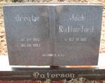PATERSON Jock Rutherford 1919- & Bregtje 1920-1997