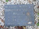 PAULSE Dorothea Violet 1929-198?
