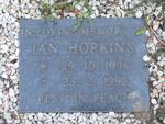 HOPKINS Ian 1936-1992