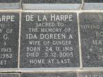 HARPE Ida Doreen A., de la 1918-2005