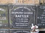 RAETZER Desmond George 1920-2000