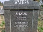 WATERS Shaun 2000-2000