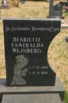 WIJNBERG Henriette Esmeralda 1984-1986