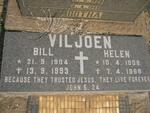 VILJOEN Bill 1904-1993 & Helen 1908-1988