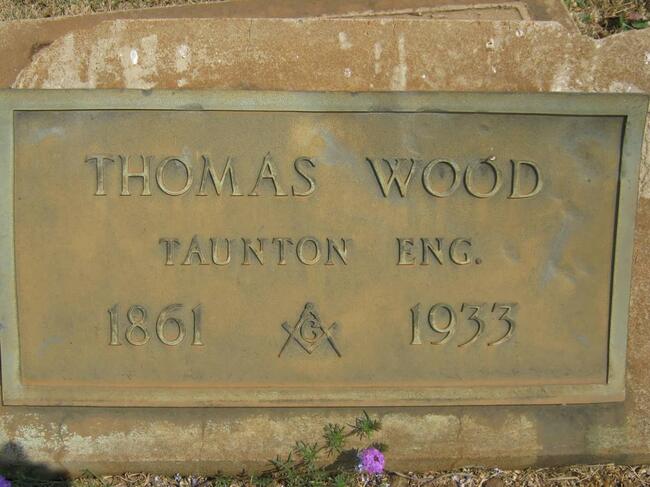 WOOD Thomas 1861-1933