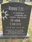 ROBBETZE Hendrik Lodewyk 1946-1999