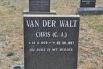 WALT C.A., van der 1923-1997