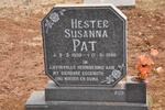 PAT Hester Susanna 1950-1998