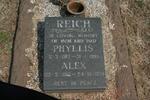 REICH Alex 1915-1974 & Phyllis 1917-1995