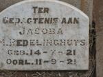 REDELINGHUYS Jacoba M. 1921-1921