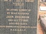ROBINSON Jack -1921