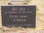 O'BRIEN Peter John 1924-1970