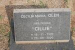 OLËN Cecilia Maria nee ZEEMAN 1902-2000